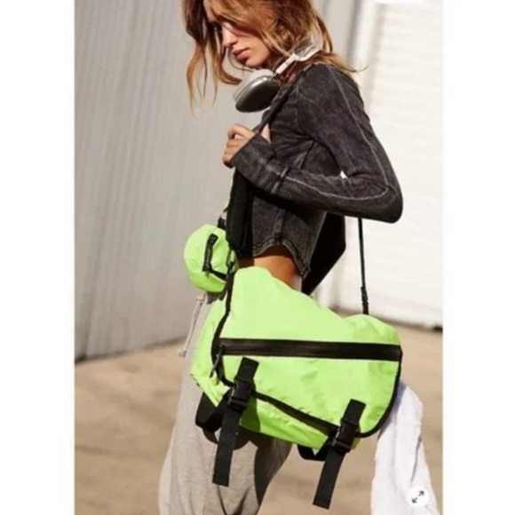 Free People Move With It Messenger Bag NWT